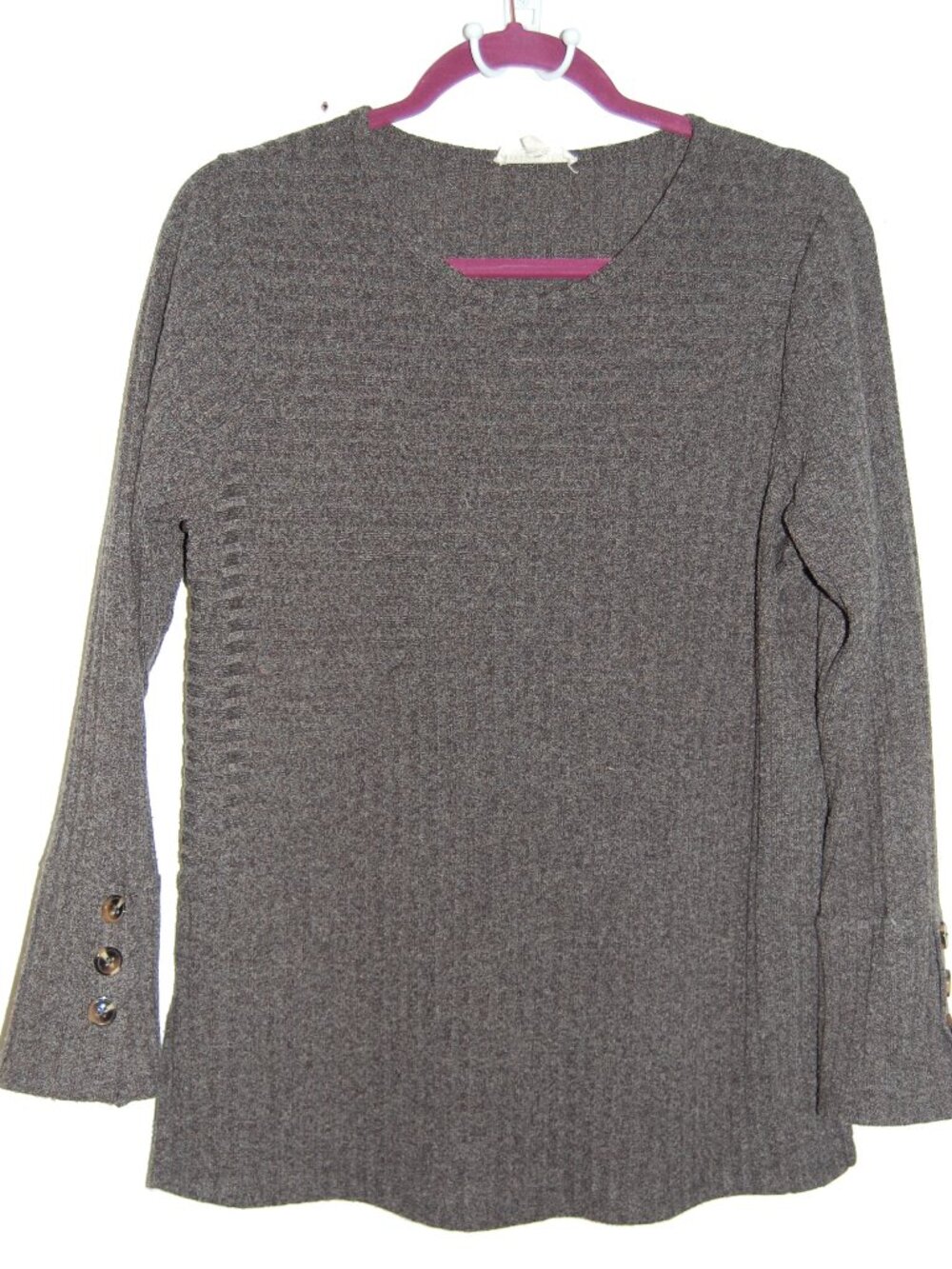 Grey, textured top